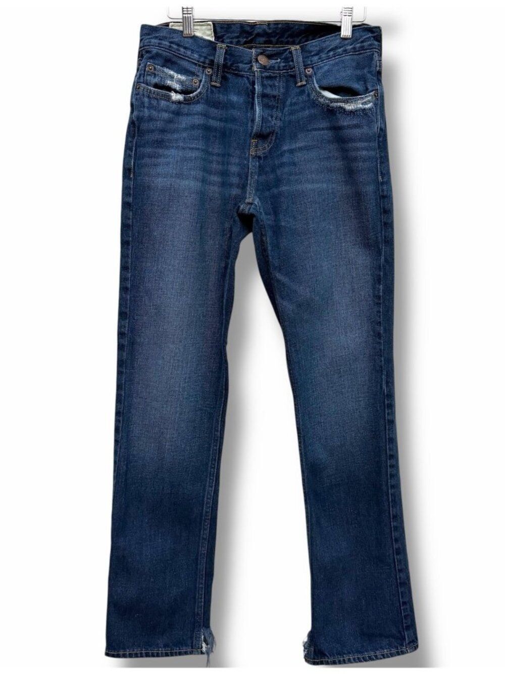 Hollister Men’s Slim Straight Jeans 30x32 Button Fly